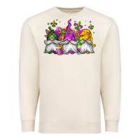 Sandshell mardi gras gnomes Premium Sweatshirt - Jasminsmagicworld