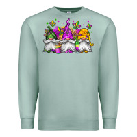 Seafoam mardi gras gnomes Premium Sweatshirt - Jasminsmagicworld