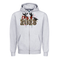 Heather Grey class of 2023 Zipper Hoodie - Zillion Design Studio