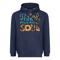Navy then sings my soul Heavyweight Hoodie - JahusDesignShop