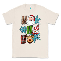 Natural ho ho ho christmas Classic Tee - RanaPortraitStore