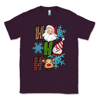 Plum ho ho ho christmas Classic Tee - RanaPortraitStore