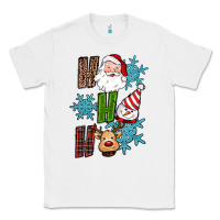 White ho ho ho christmas Classic Tee - RanaPortraitStore