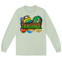 Matcha teacher life Long Sleeve Tee - texasbilliewilder