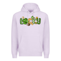 Lilac lucky st patrick s day Premium Hoodie - MaliasSmallBusiness