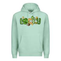 Seafoam lucky st patrick s day Premium Hoodie - MaliasSmallBusiness