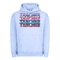 Pigment Grape Ice teacher stacked Urban Hoodie - NancyCooperArtShop