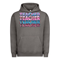 Pigment Tornado teacher stacked Urban Hoodie - NancyCooperArtShop