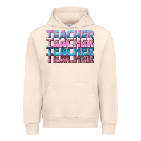 Sandshell teacher stacked Urban Hoodie - NancyCooperArtShop