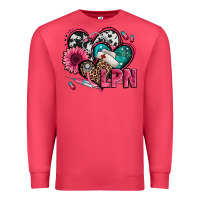 Cardinal lpn licensed practical nurse hearts Premium Sweatshirt - Jasminsmagicworld