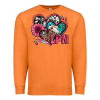 Carrot lpn licensed practical nurse hearts Premium Sweatshirt - Jasminsmagicworld