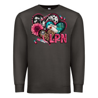 Smoke lpn licensed practical nurse hearts Premium Sweatshirt - Jasminsmagicworld