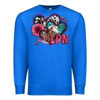 True Royal lpn licensed practical nurse hearts Premium Sweatshirt - Jasminsmagicworld