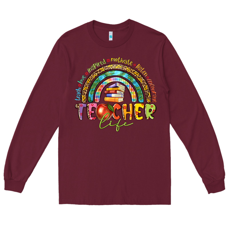 Teacher Life Long Sleeve Tee by texasbilliewilder | Teevron
