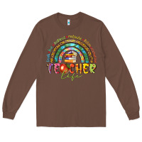 Chestnut teacher life Long Sleeve Tee - texasbilliewilder