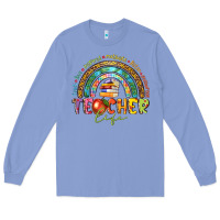 Colony Blue teacher life Long Sleeve Tee - texasbilliewilder
