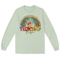 Matcha teacher life Long Sleeve Tee - texasbilliewilder
