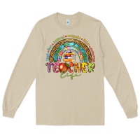 Mushroom teacher life Long Sleeve Tee - texasbilliewilder