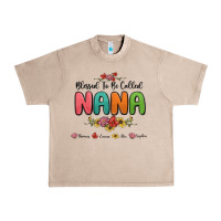 French Oak blessed to be called nana Urban Heavy Tee - MaliasSmallBusiness
