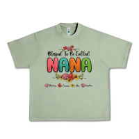 Oil Green blessed to be called nana Urban Heavy Tee - MaliasSmallBusiness