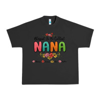 Pigment Black blessed to be called nana Urban Heavy Tee - MaliasSmallBusiness