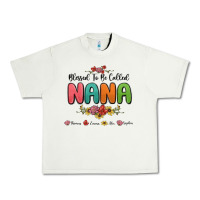 Pistachio blessed to be called nana Urban Heavy Tee - MaliasSmallBusiness