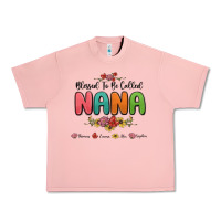 Salmon blessed to be called nana Urban Heavy Tee - MaliasSmallBusiness