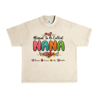 Sandshell blessed to be called nana Urban Heavy Tee - MaliasSmallBusiness
