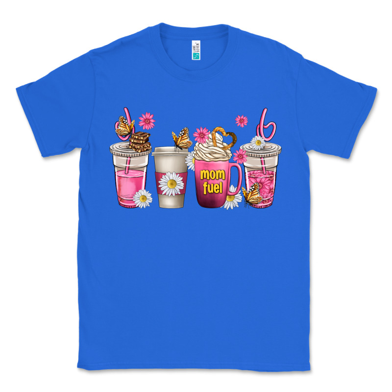 Mom Fuel Coffee Cups Classic Tee by texasbilliewilder | Teevron
