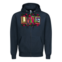 Navy mexican love Zipper Hoodie - CTS Tumbler Store