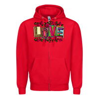 Red mexican love Zipper Hoodie - CTS Tumbler Store