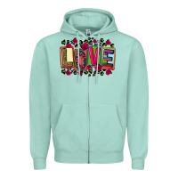 Seafoam mexican love Zipper Hoodie - CTS Tumbler Store