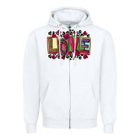White mexican love Zipper Hoodie - CTS Tumbler Store