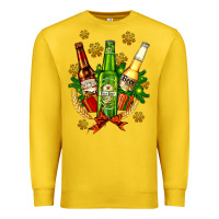 Beer Bottle Party Set For Christmas Premium Sweatshirt | Teevron