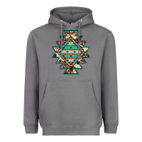 Storm cowhide leopard gemstone aztec Heavyweight Hoodie - JahusDesignShop