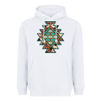 White cowhide leopard gemstone aztec Heavyweight Hoodie - JahusDesignShop