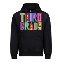 Black third grade Urban Hoodie - NancyCooperArtShop