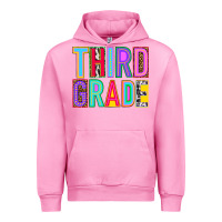 Fuchsia Pink third grade Urban Hoodie - NancyCooperArtShop