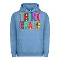 Pigment Pebble Blue third grade Urban Hoodie - NancyCooperArtShop