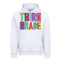 White third grade Urban Hoodie - NancyCooperArtShop