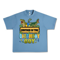 Pebble Blue brother of the birthday boy Urban Heavy Tee - MaliasSmallBusiness