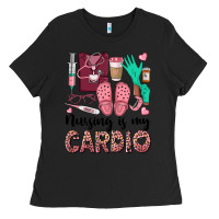 Black nursing is my cardio Ladies Tee - BarkalooDesign