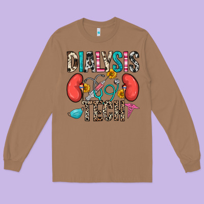 Long Sleeve Tee dialysis tech