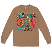 Toasted Coconut dialysis tech Long Sleeve Tee - Zillion Design Studio
