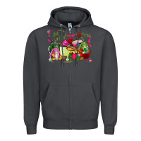 Smoke mexican gnomes with coffee cups Zipper Hoodie - CTS Tumbler Store