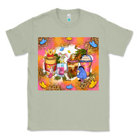 Matcha cartoon characters coffee cups Classic Tee - Zillion Design Studio