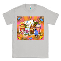 Moon Dust cartoon characters coffee cups Classic Tee - Zillion Design Studio