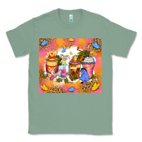 Sage cartoon characters coffee cups Classic Tee - Zillion Design Studio