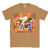 Toasted Coconut cartoon characters coffee cups Classic Tee - Zillion Design Studio