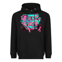 Black fuck cancer Heavyweight Hoodie - AdoDesignShop